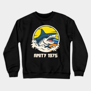 Amity 1975 Original Aesthetic Tribute 〶 Crewneck Sweatshirt